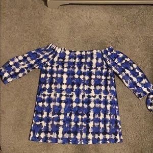 Tyler Boe 3/4 off the shoulder blouse